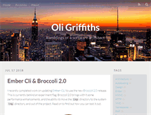 Tablet Screenshot of oligriffiths.com